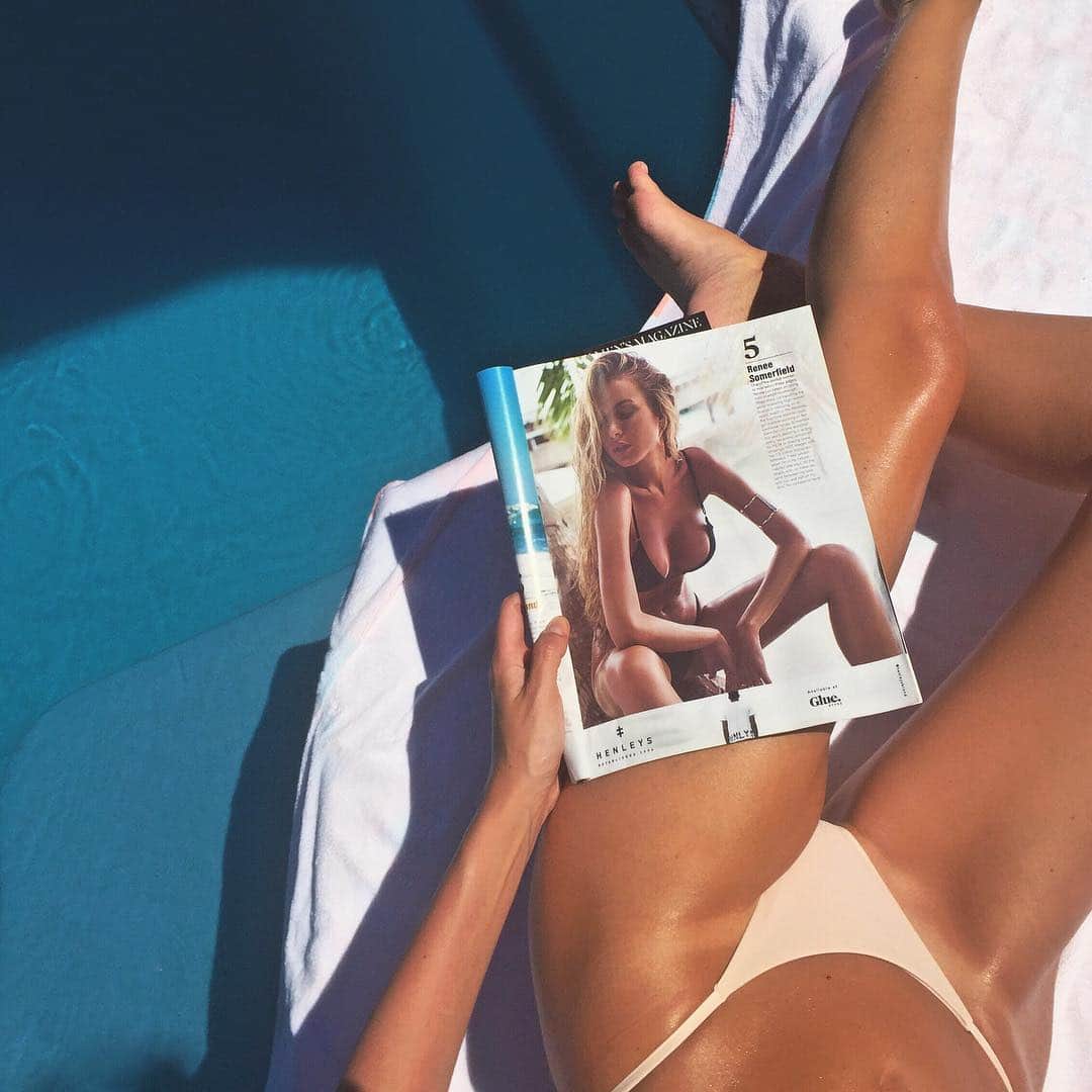 Renee Somerfieldのインスタグラム：「Thank you @maxim_aus! Grab your copy of the #MAXIMHOT100 in newsagents now or iTunes worldwide ❤️」