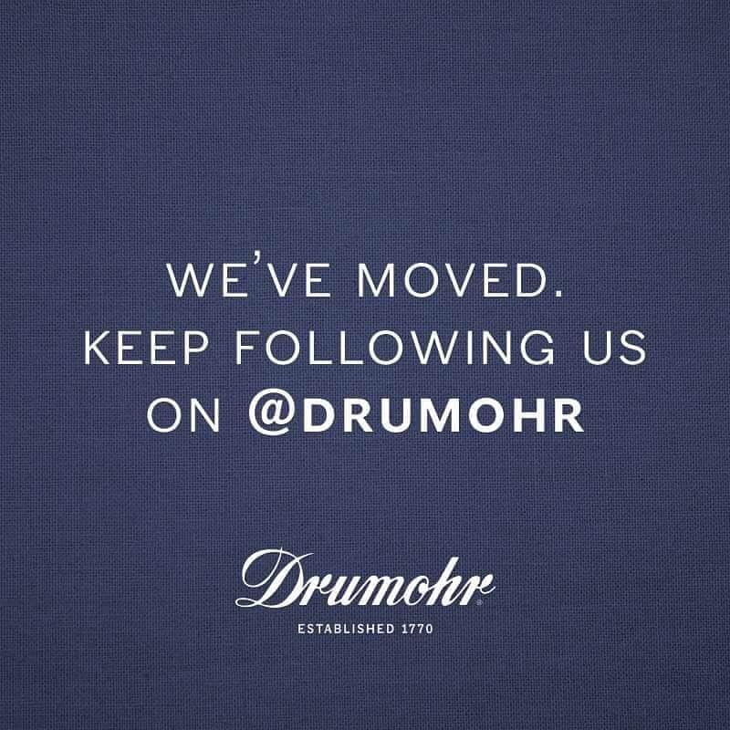 ドルモアのインスタグラム：「We've moved! If you'd like to stay updated keep following us on @drumohr」
