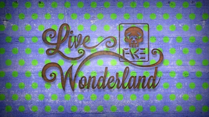 ケン・ロイドのインスタグラム：「FAKE?'s "Live Wonderland" Caterpillar style... 11/22 will be Mad Hatter's day. Come join the Tea party...」