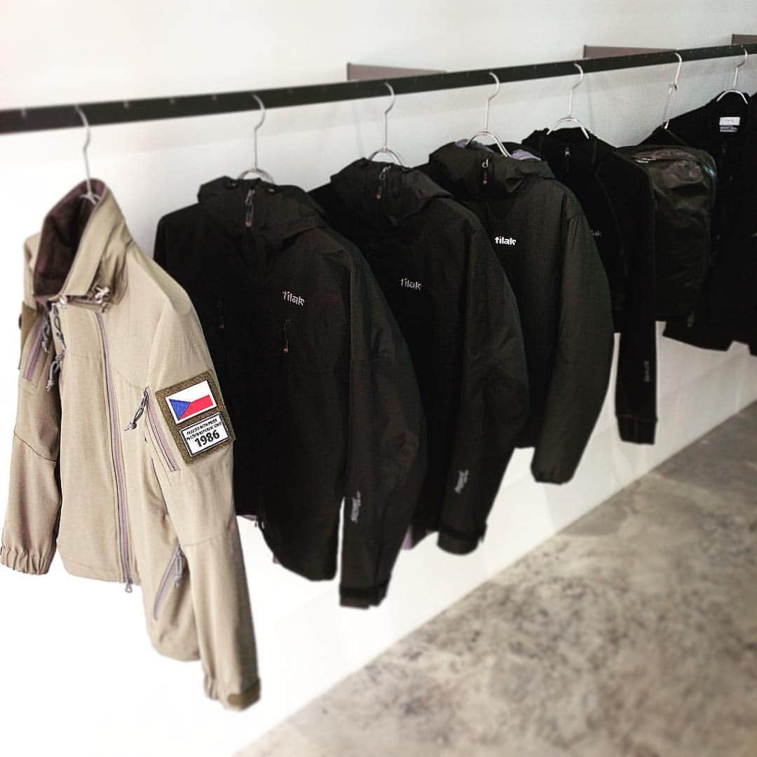 エリミネイターさんのインスタグラム写真 - (エリミネイターInstagram)「16/17AW TILAK Delivery completed. ◾︎OUTDOOR LINE Stinger pro jacket ¥70,200 ( inc. tax ) Asgard jacket ¥82,080 ( inc. tax ) Svalbard jacket ¥48,600 ( inc. tax ) Femund jacket ¥25,920 ( inc. tax) ◾︎MILITARY LINE ( TACTICAL ) Noshaq mig jacket ¥38,880 ( inc. tax ) Raptor tactical jacket ¥97,200 ( inc. tax ) ◾︎TRAVEL LINE ( POUTNIK ) Sage sweat shirt ¥23,760 ( inc. tax ) Monk pants ¥21,600 ( inc. tax ) Dagger neck warmer ¥3,780 ( inc. tax )  #tilak #tactical #military #poutnik #errolsonhugh #acronym #acrnym #function #urbanwear #goretex #commedesgarcons #yohjiyamamoto #rafsimons #y3 #y3sport #street #streetwear #streetfashion #streetstyle #mensfashion #blvckfashion #hypebeast #highsnobiety #instafashion #instakicks #nicekicks #sneaker #kicks」11月13日 12時44分 - eliminator_tokyo