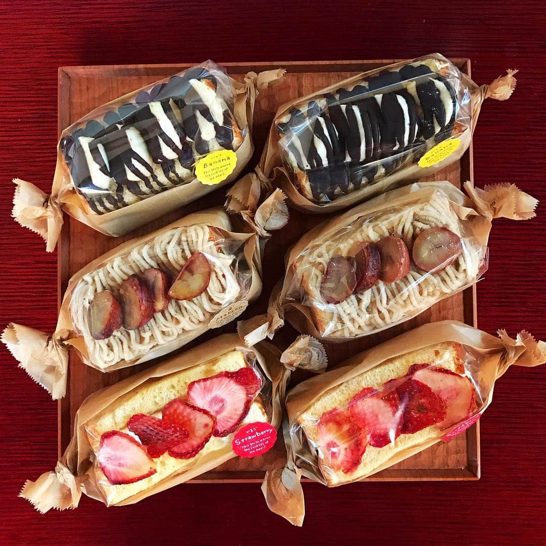 Kozue Yoshidaさんのインスタグラム写真 - (Kozue YoshidaInstagram)「#シフォンサンド #ケーキ #シフォンケーキ #bettsbara #お菓子 #手作りお菓子  寒くなってきたので今年もシフォンサンドが始まりました☺︎」11月14日 11時38分 - onecolor.studio