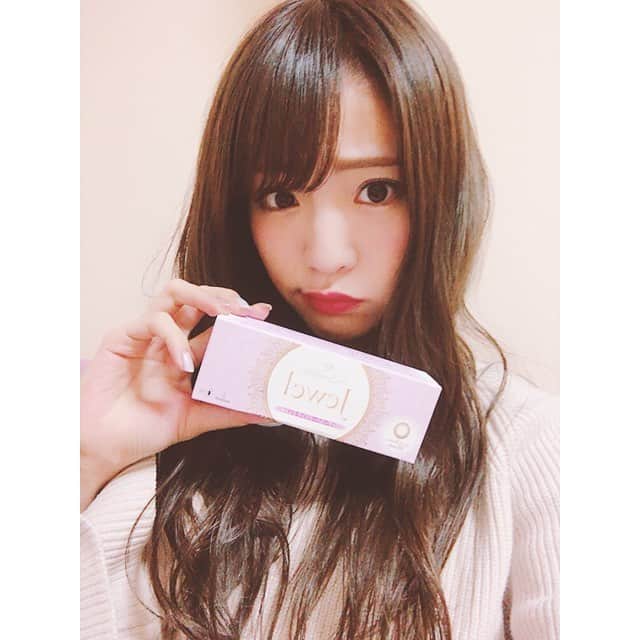 志田友美（ゆうみん）のインスタグラム：「イメージモデルをさせてもらってる、眼鏡市場さんワンデースパークリングのジュエルブラウン❤ やっぱり盛れる！みんなもぜひ同じの使ってみてね😧💓💭」