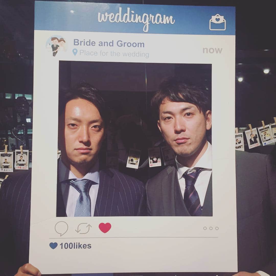 小関翔太さんのインスタグラム写真 - (小関翔太Instagram)「結婚式😄 横山選手と😄  #横山貴明 #結婚式 #おめでとう」12月11日 18時00分 - sho_ta.koseki