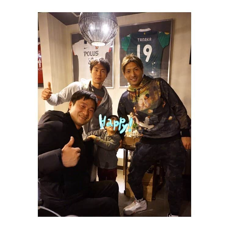 田中順也さんのインスタグラム写真 - (田中順也Instagram)「柏アスリート会！！@縁結び テニス×サッカー #国枝慎吾 #松井俊英 #田中順也」12月12日 23時12分 - junyatanaka18