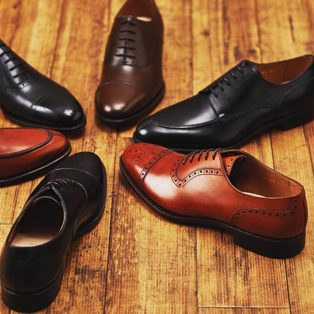 ユニオンインペリアルのインスタグラム：「ユニオンインペリアル グッドイヤーウェルト コレクション #unionimperial #goodyearwelted #annonay#発色が自慢#経年変化が楽しみ #エイジング」
