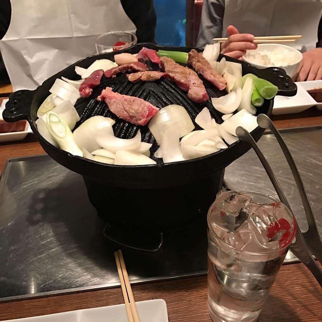 のインスタグラム：「まーじで美味かった #ジンギスカン #初」