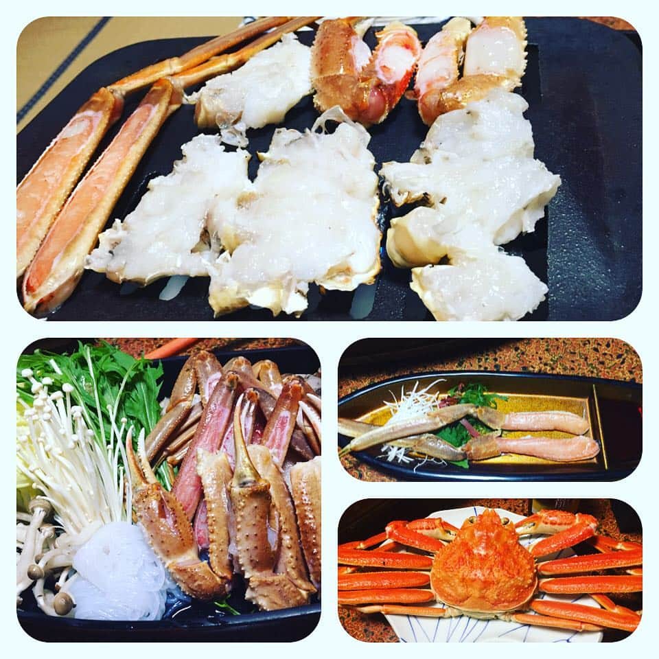 のインスタグラム：「#京都#旅行#蟹#蟹#蟹#蟹#焼き#刺し#茹で#鍋#最高」