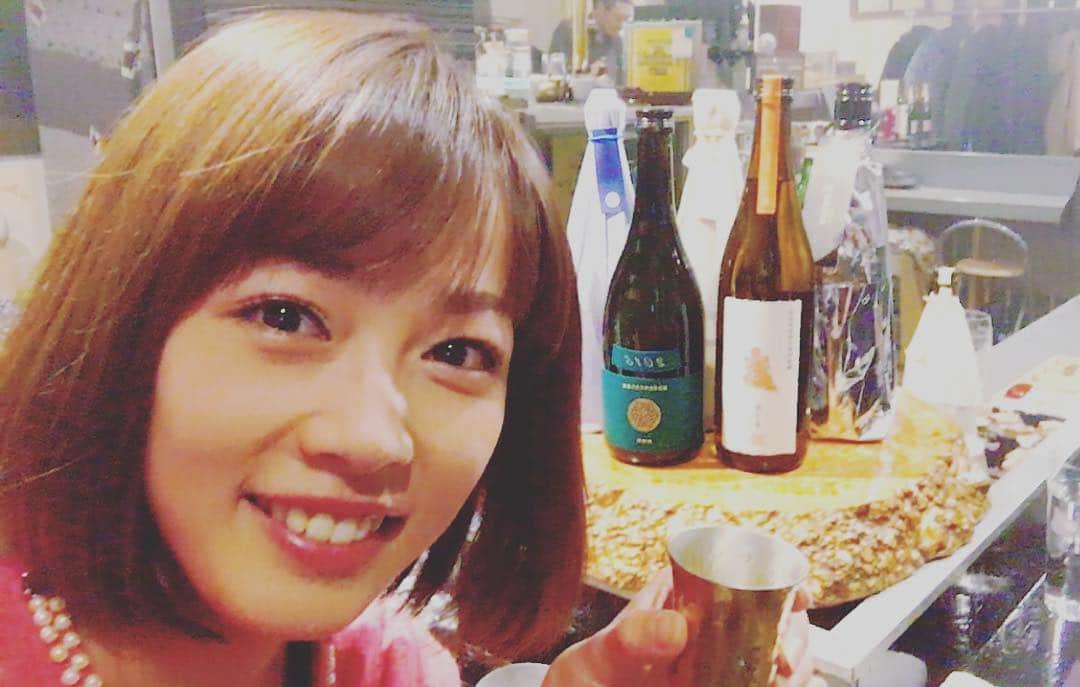 高橋春花さんのインスタグラム写真 - (高橋春花Instagram)「札幌で秋田の日本酒が揃う嬉しさ。 #地元#秋田#日本酒#新政#秋田出身は酒豪のイメージが辛い#好きだけど弱い#HTB#高橋春花」11月23日 0時54分 - htb_takahashiharuka
