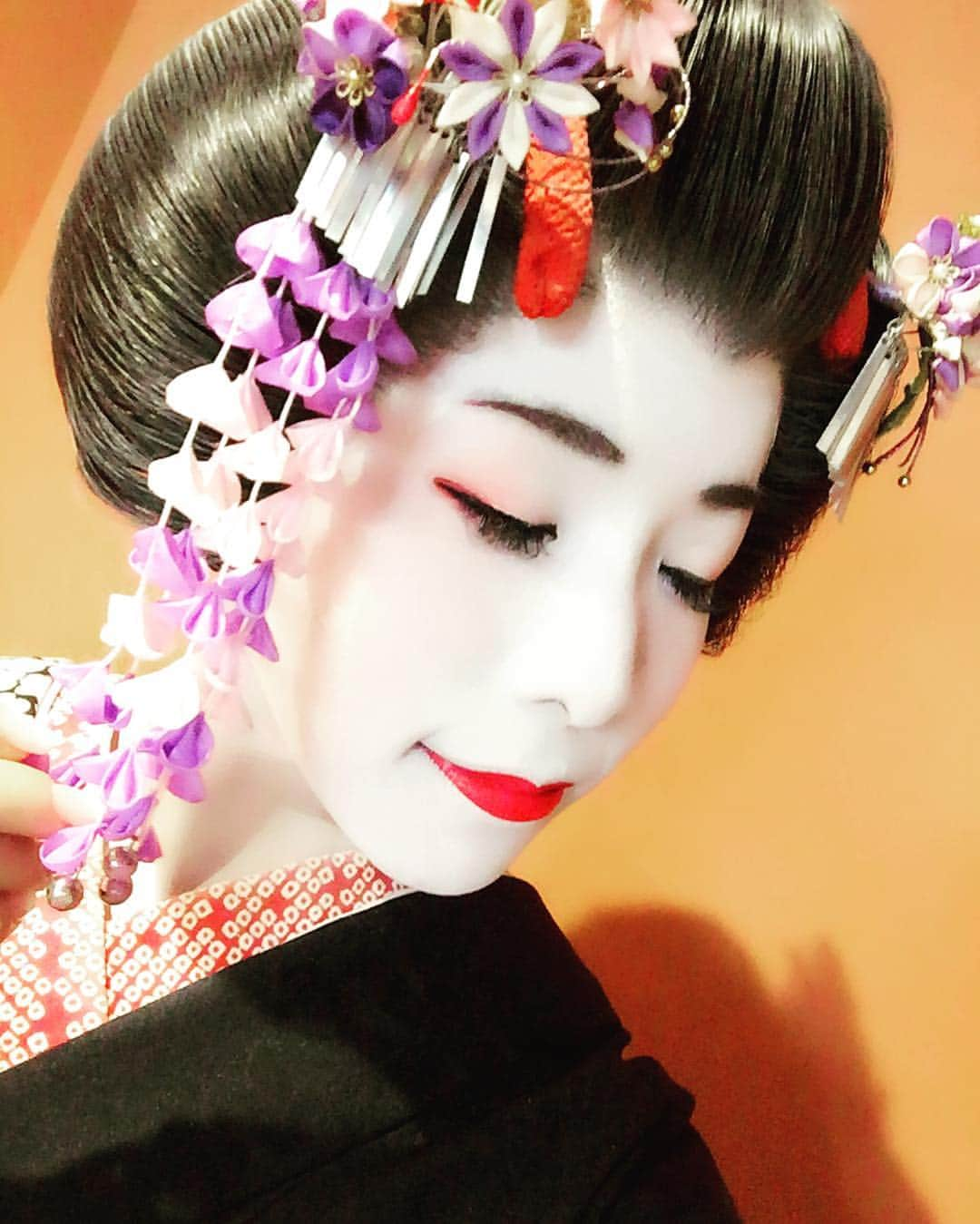 百瀬ゆいのインスタグラム：「#京都#舞妓#体験#和#着物#kyoto#maiko#japan#kimono」