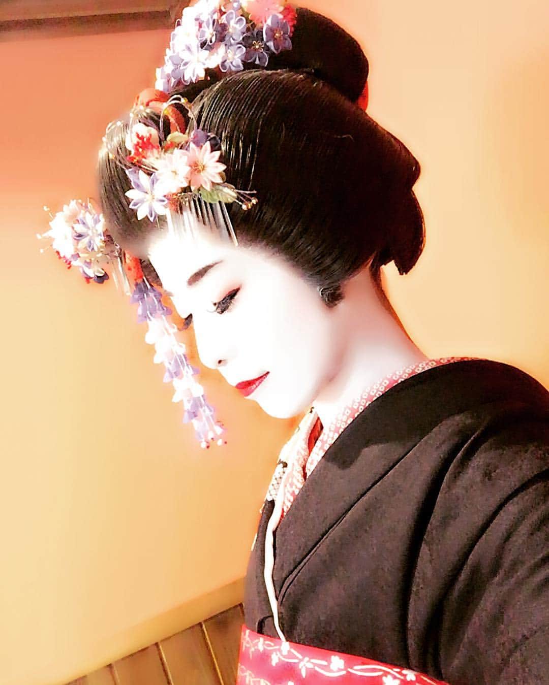 百瀬ゆいのインスタグラム：「#京都#舞妓#体験#はんなり#kyoto#maiko#japan」