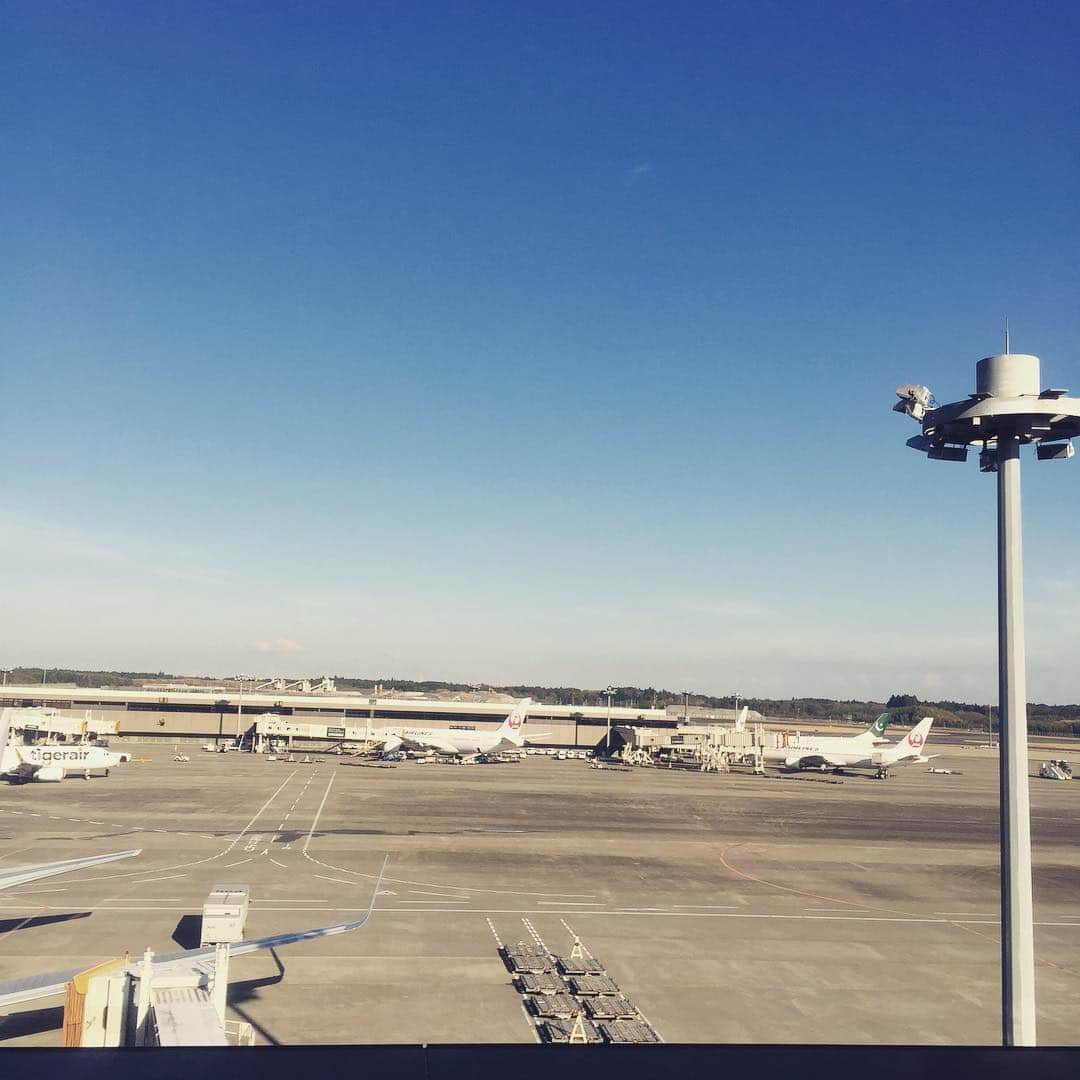 鈴木浩之さんのインスタグラム写真 - (鈴木浩之Instagram)「成田空港す。 土岐麻子さん、Schroeder-Headzの2ステージを叩きにいざ台湾！！ よろしくお願いしますっ！！」11月25日 13時57分 - bonzofreak