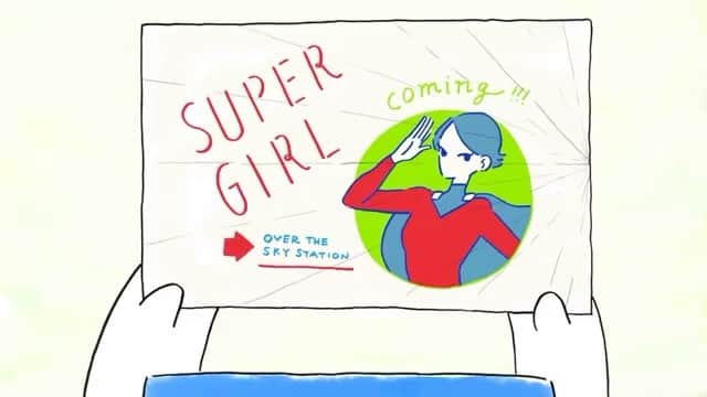 BŌMIのインスタグラム：「【音声ON推奨】アルバムから2曲目をお届け。イラストレーターのとくながあきこちゃん(@toaco )とコラボしたアニメーションMV公開です。子供の頃の想像力をフルに使った絵本みたいな映像。胸がキュンとします。  この続きはBOMIオフィシャルサイトからアクセス！1コーラスverが観れますよ。」