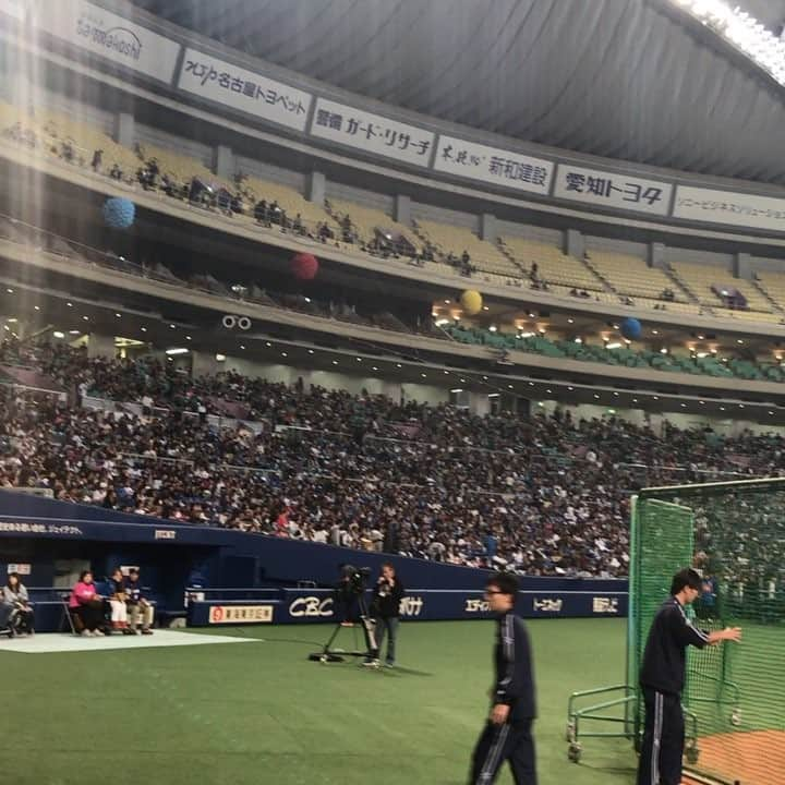 大野雄大のインスタグラム：「始まりましたよ〜♪ #ファンフェスタ #中日ドラゴンズファンフェスタ2016」