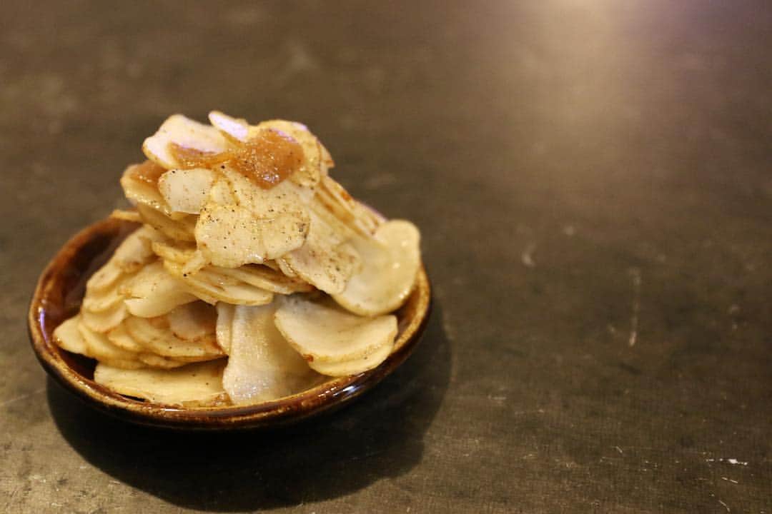 馬場裕之のインスタグラム：「菊芋塩レモンサラダ😋」