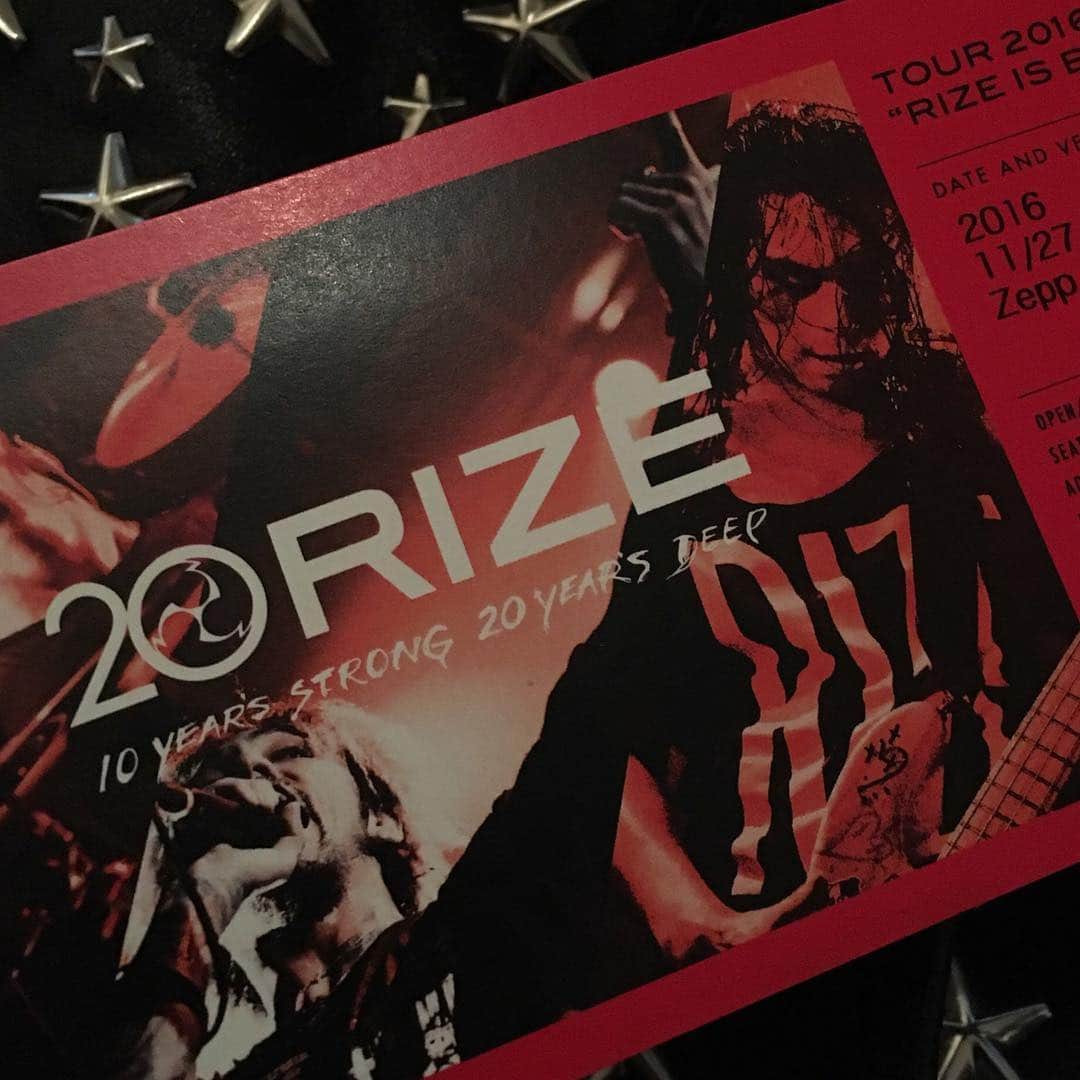 葉山みおりのインスタグラム：「#RIZE #rizeisback #tour #last」