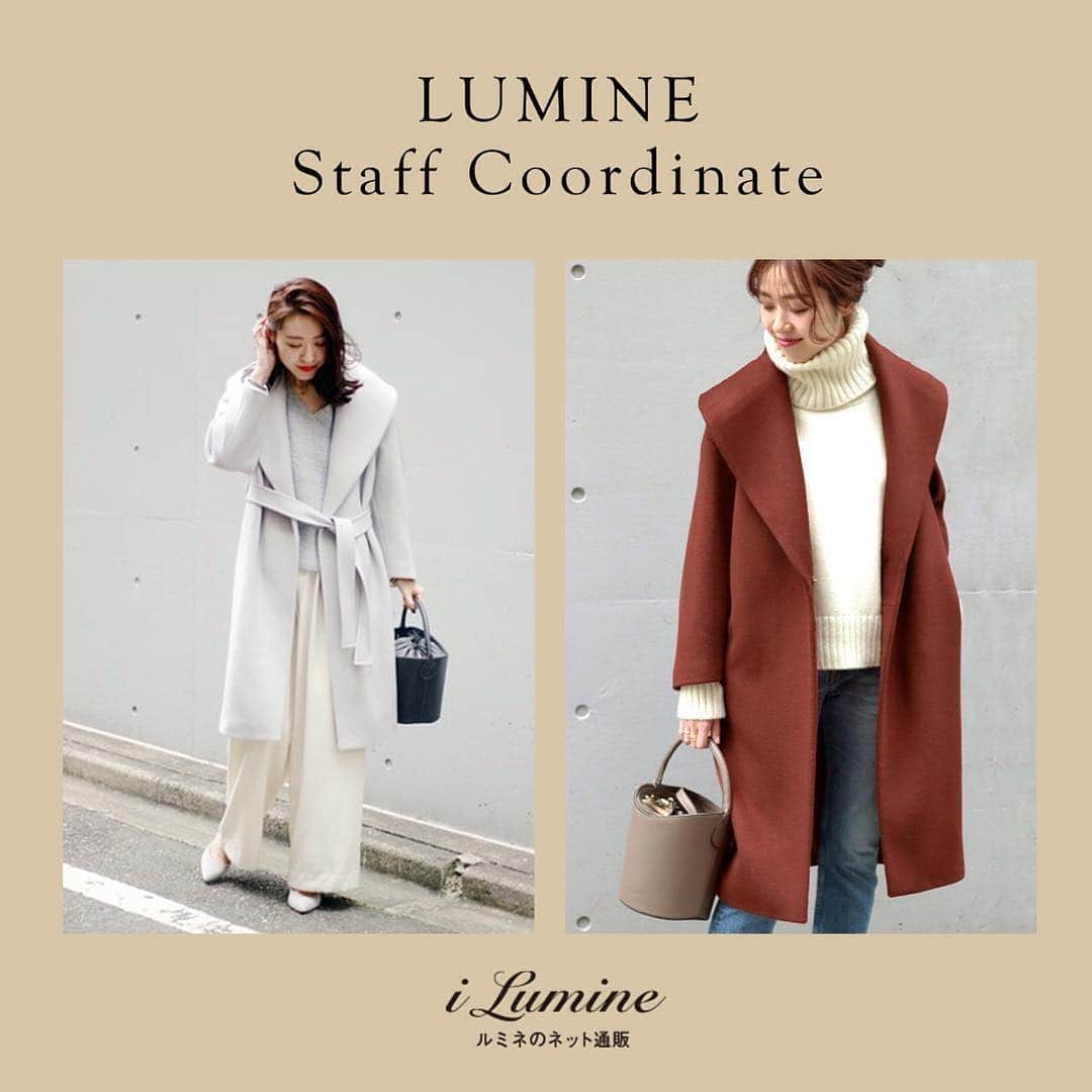 ルミネ公式のインスタグラム：「顔周りを華やかに彩るショールカラーデザインのガウンコート https://i.lumine.jp/coordinates/ #lumine #ルミネ #ilumine #アイルミネ #スピックアンドスパン #SpickandSpan #トレンド #autumn #2016aw #ガウンコート ¥29000+tax #トップス ¥18000+tax #セミワイドパンツ ¥13000+tax #靴 ¥9800+tax #コート #アウター #プルオーバー #ワイドパンツ #ポインテッドパンプス #コクーンシルエット #ootd #outfit #fashion #coordinate #コーディネート #大人コーデ #follow #followme #フォロー」