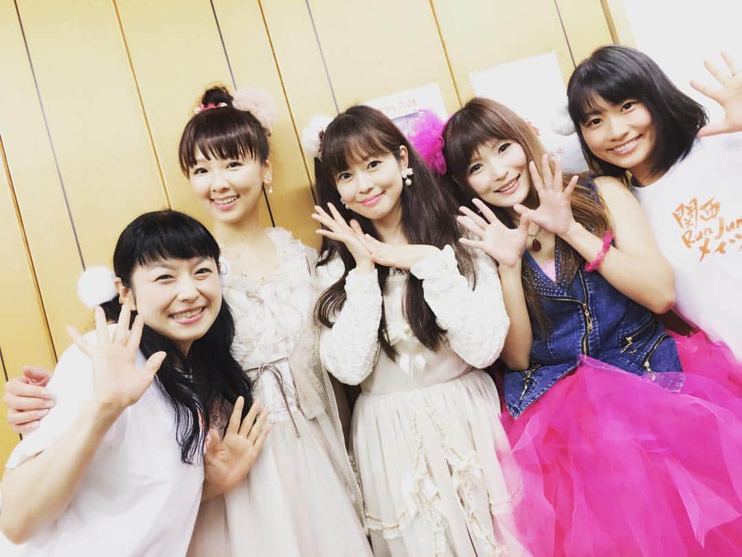 宍戸留美のインスタグラム：「#RunJun #宍戸留美 #中川雅子 #森下純菜 #窪田涼子 #黒田恵子 #南堀江ビレボア #大阪」
