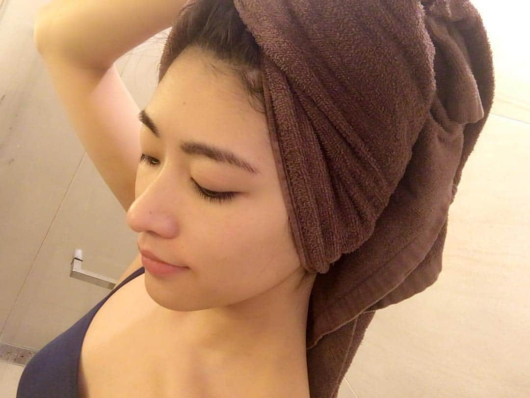 久保杏奈さんのインスタグラム写真 - (久保杏奈Instagram)「#kazumasakawasaki #spa#マッサージ#水素#最新機械#通常の10倍 #水素吸入マシーン #シャワー#スッキリ✨」11月29日 17時15分 - ___iam_anna___