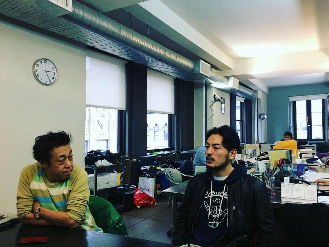 THE RiCECOOKERSのインスタグラム：「Regular meeting at the office. #thericecookers #rockband #alternative #newyork #office #meeting」