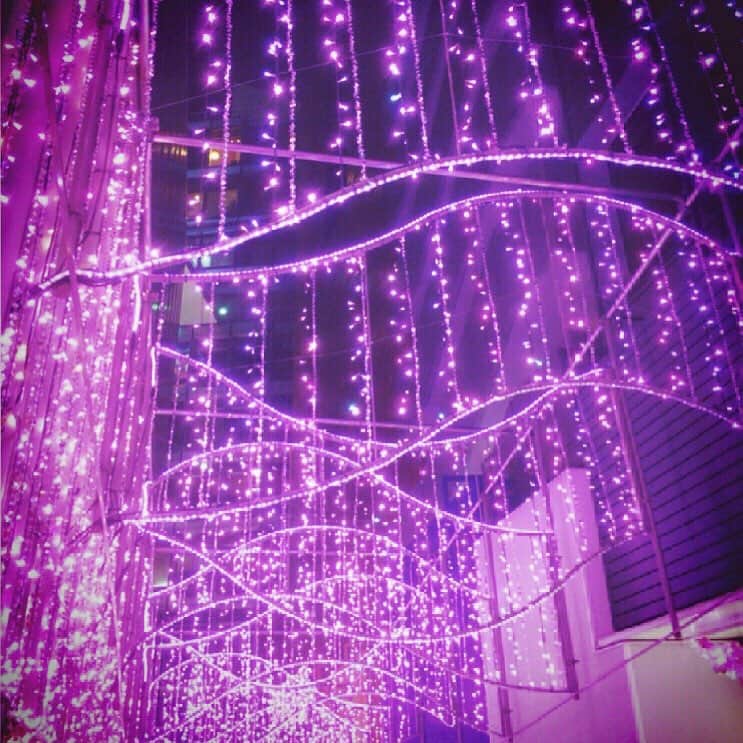 藤井ゆきよさんのインスタグラム写真 - (藤井ゆきよInstagram)「新宿がピンク色 #もう12月なんて #乱視だからイルミネーションが倍に見えるよ #お得だよ」12月2日 21時34分 - yukihachi58