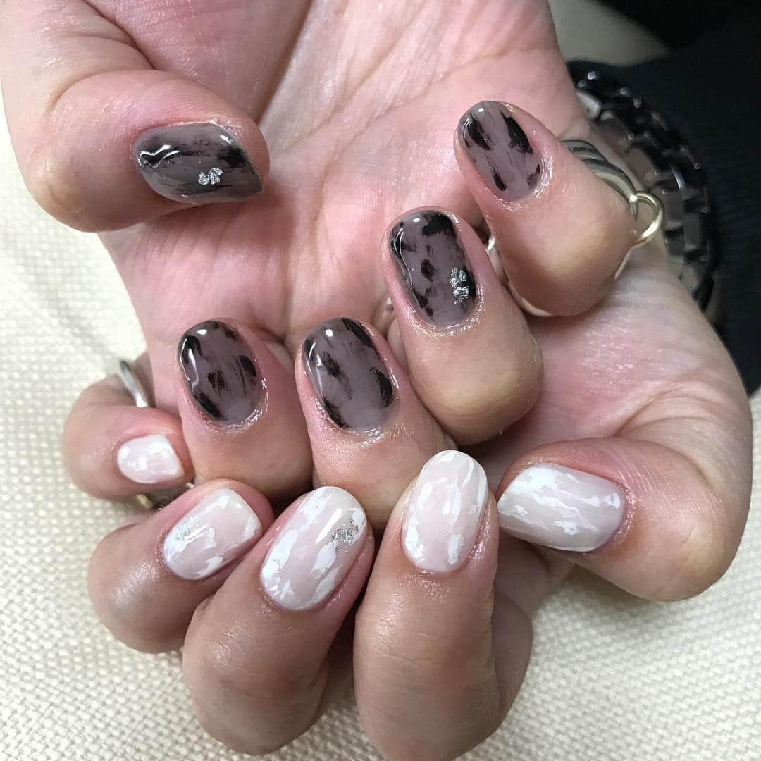 工藤紋華のインスタグラム：「ネイル💅 #おしゃれネイル #nail」