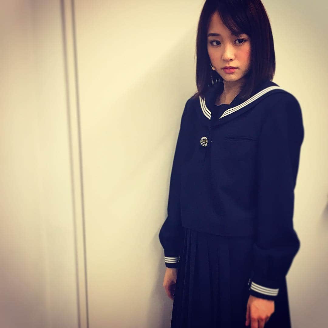 大原櫻子さんのインスタグラム写真 - (大原櫻子Instagram)「セーラー服。 人生で着たかったセーラー服。 わたしは真悟で、しずかと女子高生やらせていただいてます。」12月3日 16時44分 - sakurako_ohara