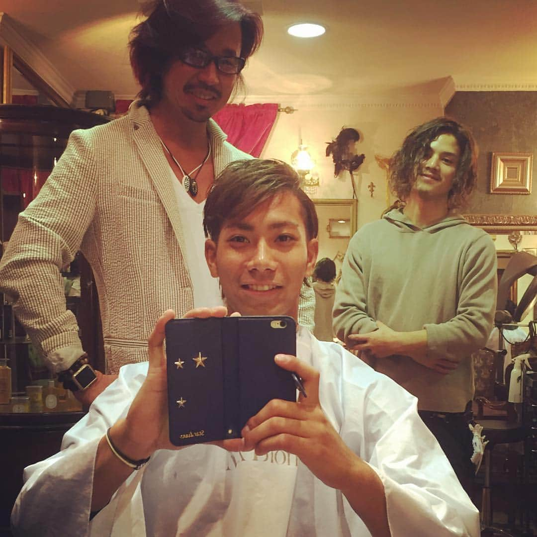 相内誠のインスタグラム：「#美容#美容室#ヘアースタイル #ヘアーカラー」