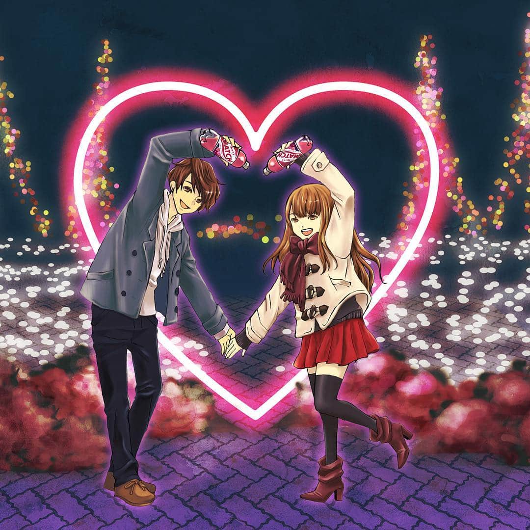 Match学園さんのインスタグラム写真 Match学園instagram 冬のお出かけも私たちはberry Matchと一緒 青春 冬 クリスマス イルミネーション お出かけ カップル 仲良し 水分補給 ビタミン炭酸match ベリーマッチ Berrymatch イラスト Pixiv