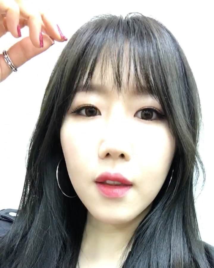 ジンジュ のインスタグラム：「안녕」