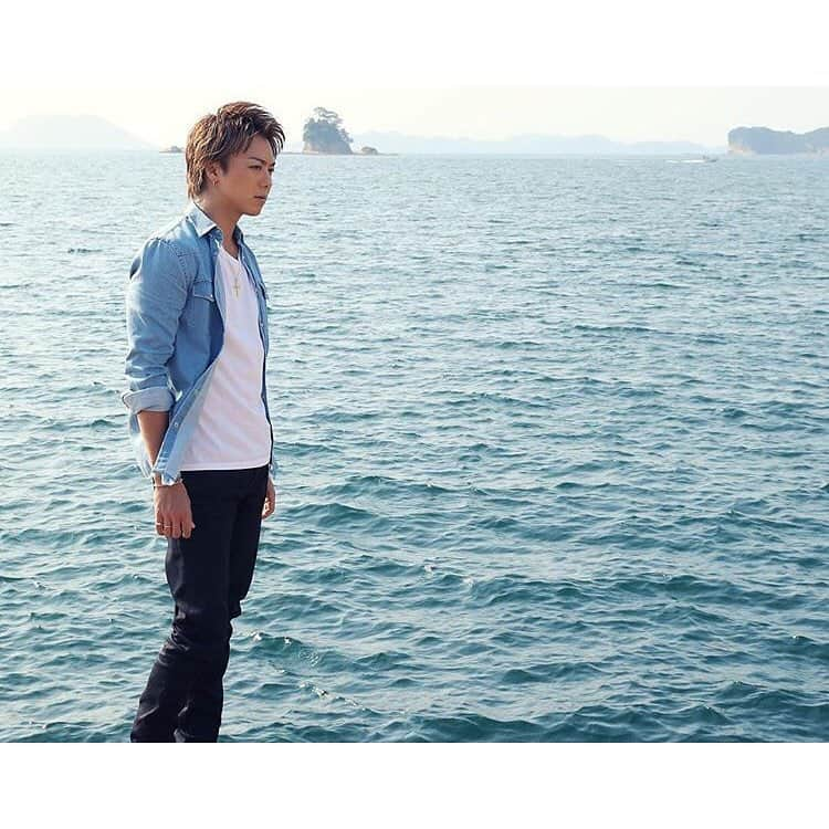 EXILE TAKAHIRO（なりきり）のインスタグラム：「九十九島に行かせていただいた時Part.2 背景が素晴らしすぎて。 海って広いっすね(笑)  #九十九島  #綺麗 #オフショット」