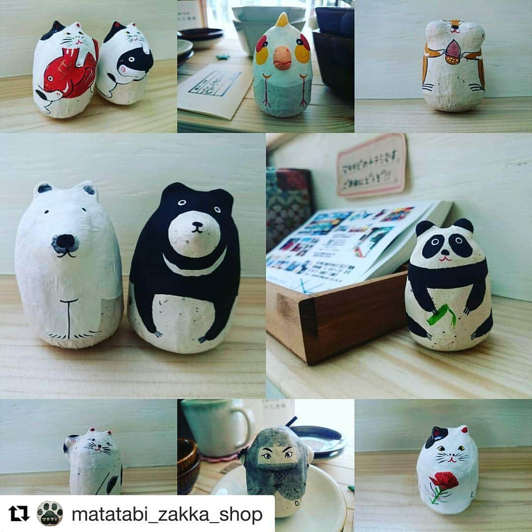 伝統工芸応援プロジェクトのインスタグラム：「@matatabi_zakka_shop さん #六原張子 #民芸品 #張り子  #起き上がり子法師 #かわいい  #instagood #instagram #instalike #伝統工芸 #伝統#文化 #japan#japanstyle . . . #hasecraftでみんなの伝統工芸の写真をシェアしよう」