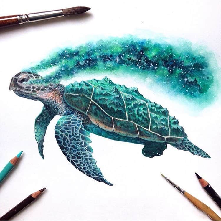Art Collective Magazineのインスタグラム：「Artwork by @david_art  #artcollectivemag」