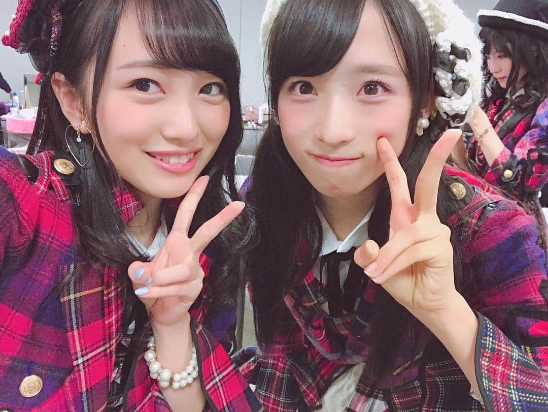 h3artbrak3rsさんのインスタグラム写真 - (h3artbrak3rsInstagram)「#akb48 #mion #向井地美音 #みーおん #yuiyui #小栗有以 #ゆいゆい #megu #谷口めぐ #おめぐ」1月6日 0時27分 - h3artbrak3rs