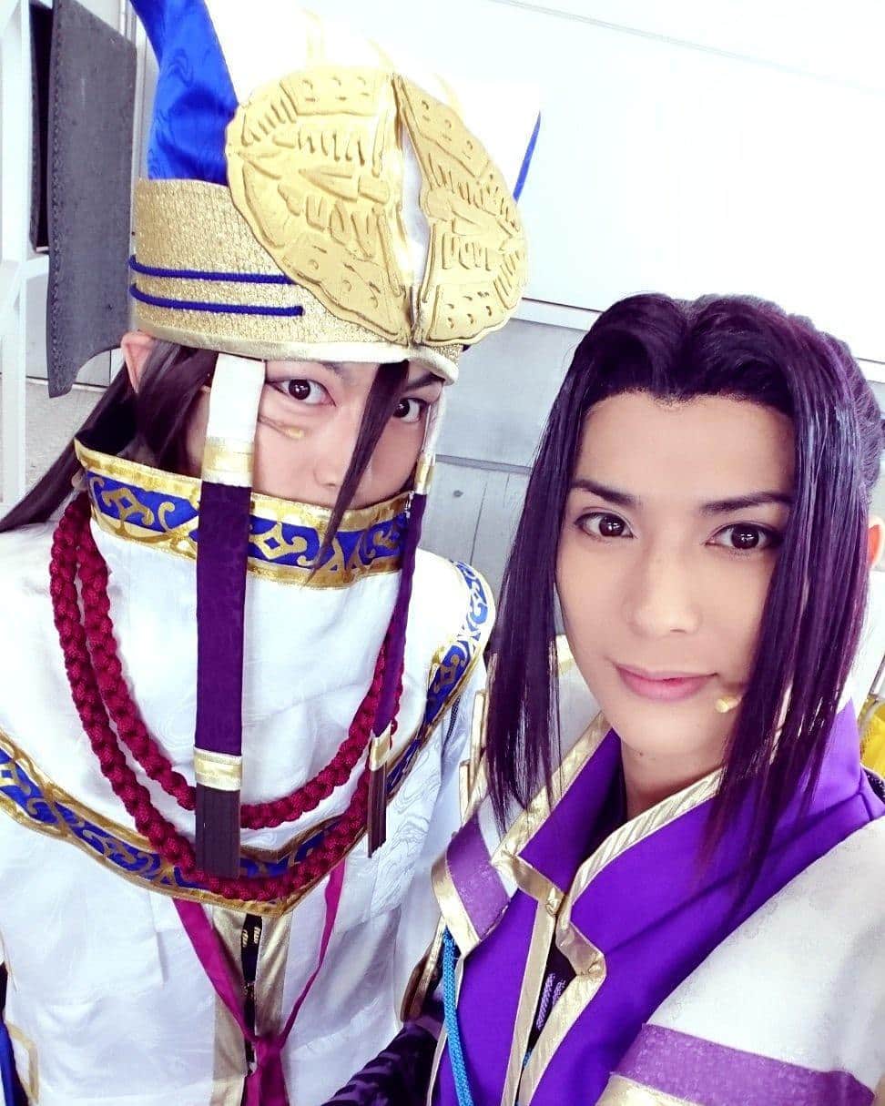 仲田博喜のインスタグラム：「#戦国無双 #大谷吉継 #和田雅成 #イカちゃん」