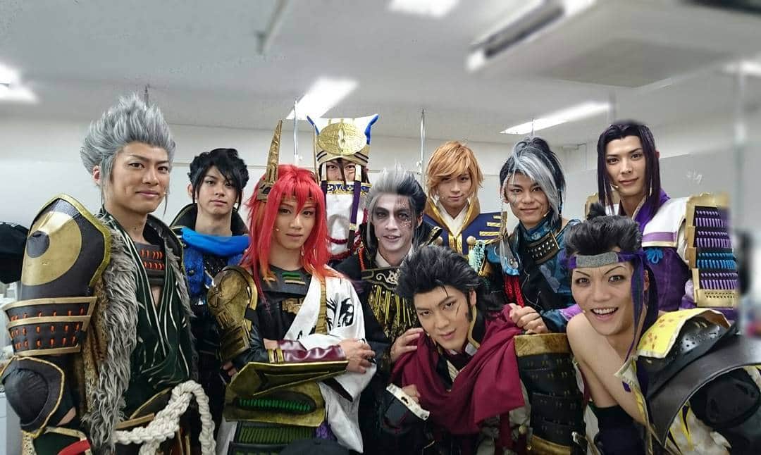 仲田博喜のインスタグラム：「#戦国無双 #戦国武将 #勢揃い」