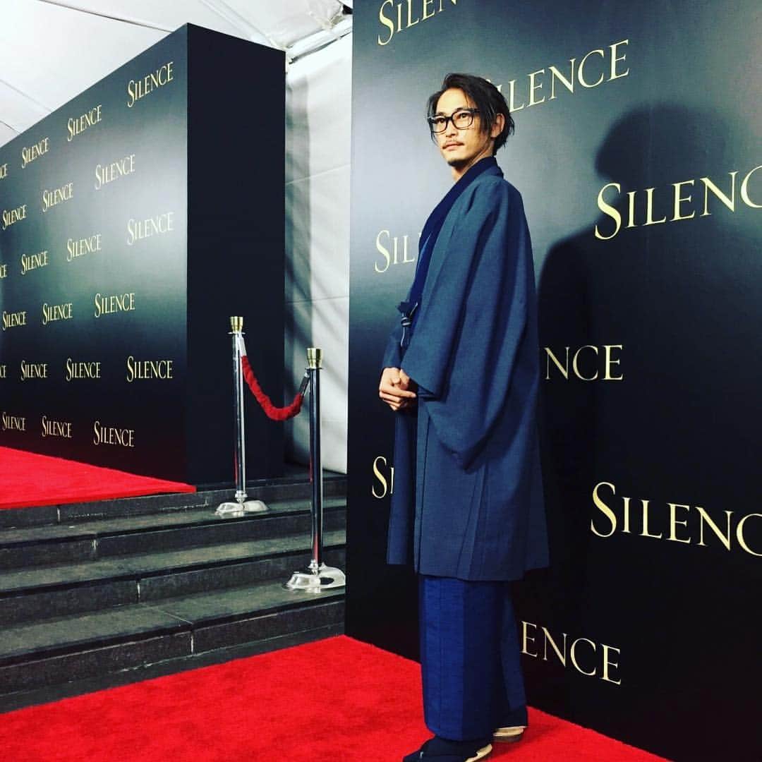 窪塚洋介のインスタグラム：「#silence ”Premiere in LA”」