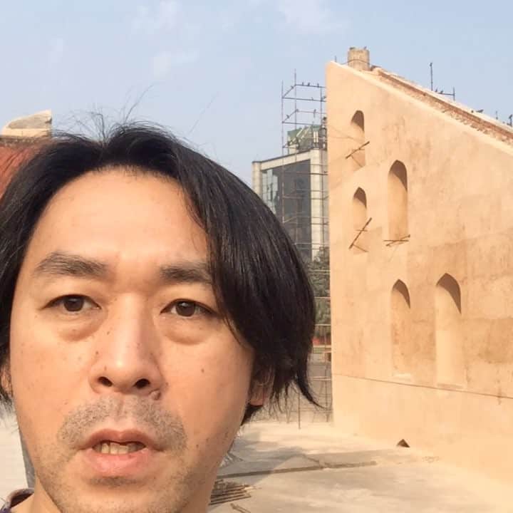金剛地武志のインスタグラム：「ジャンタルマンタル。昨日。」
