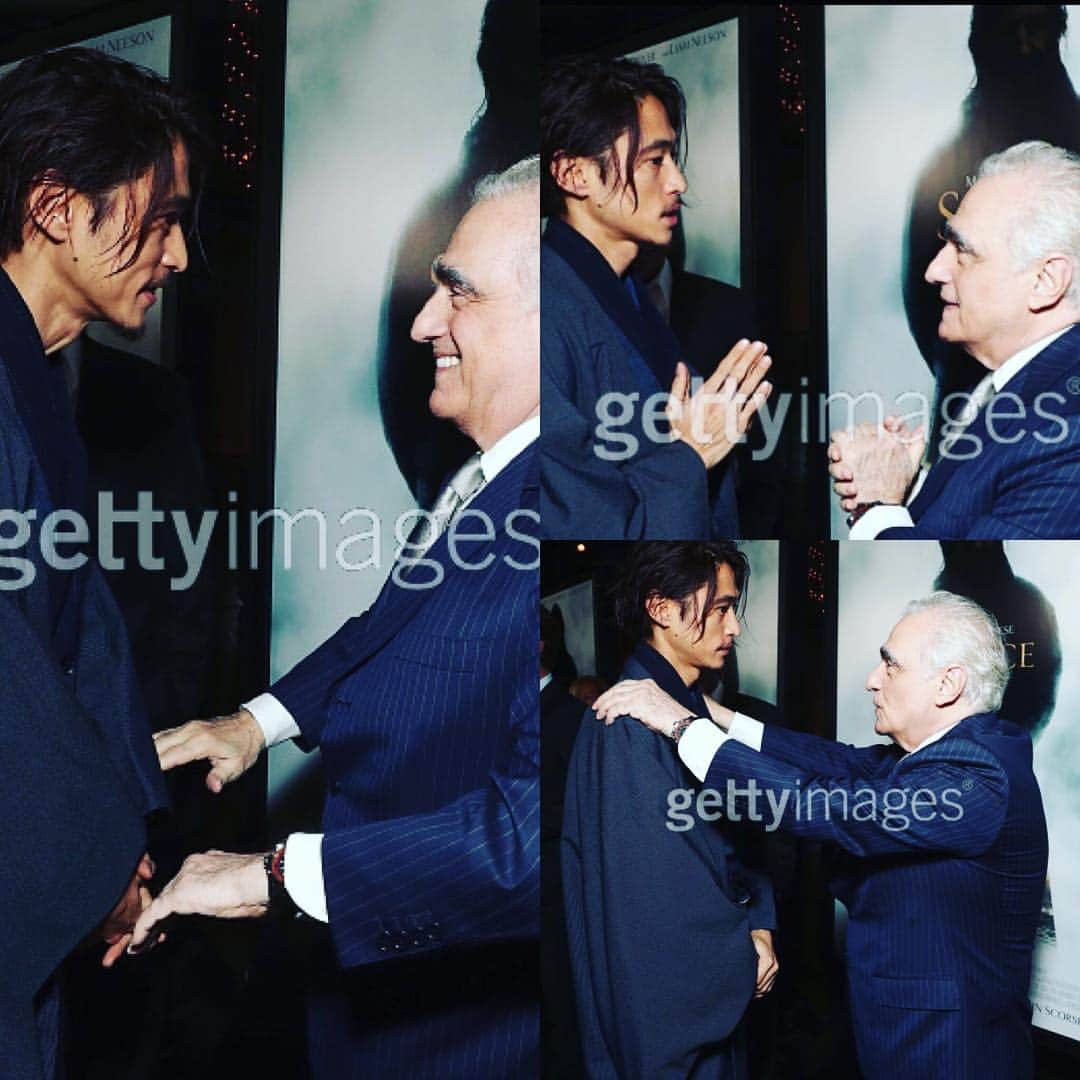窪塚洋介のインスタグラム：「#silence ”The great movie director always gives big power for me”」
