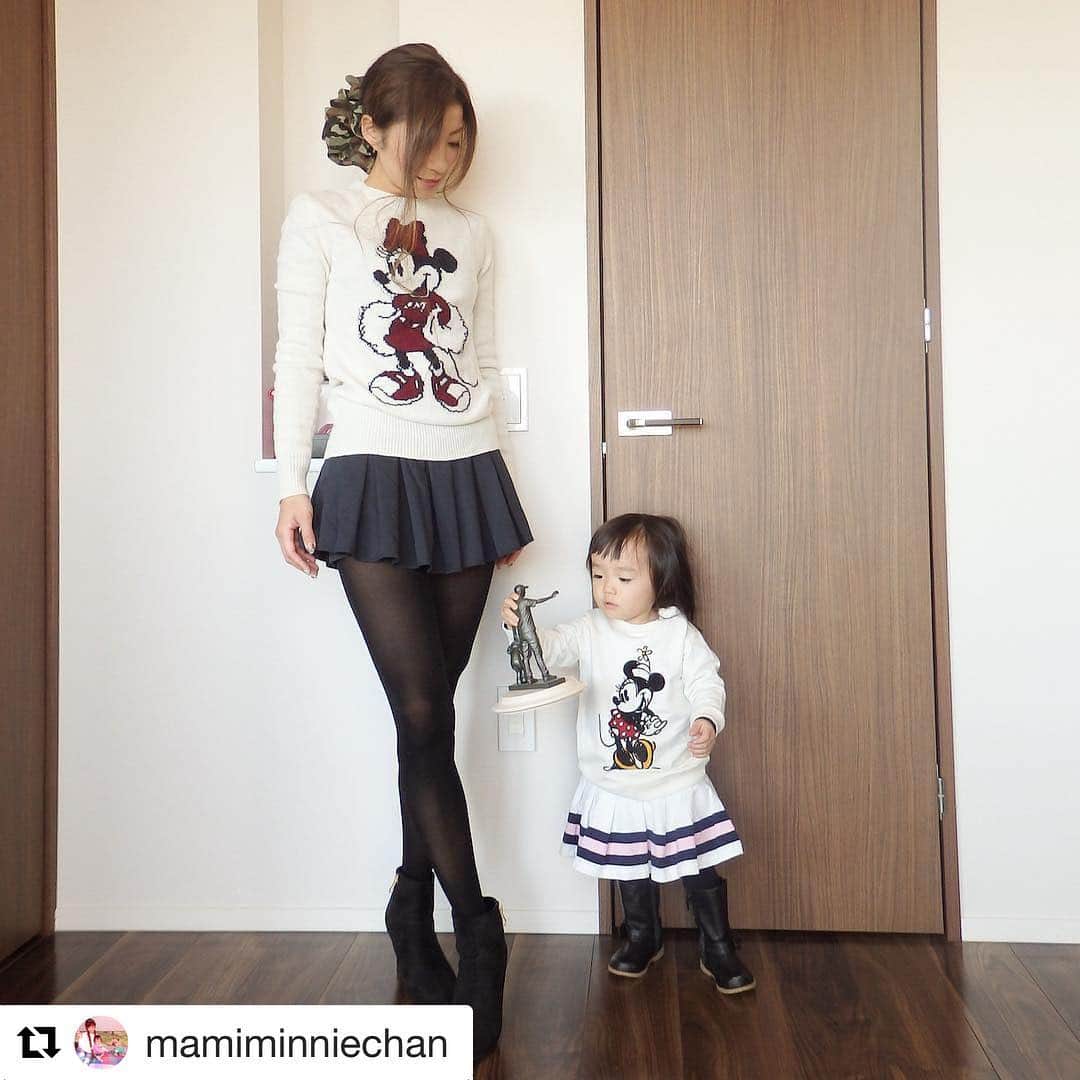 mamaPRESS -ママプレス- さんのインスタグラム写真 - (mamaPRESS -ママプレス- Instagram)「ミニーちゃんが素敵なリンクコーデ🐹❤️ #mamaPRESS #ママプレス #ママプ親子コーデ #Repost @mamiminniechan with @repostapp ・・・ 今日の親子コーデ💟 . ミニー©️✖︎プリーツスカート(ショーパン)❤ . . ෆ͙mammyコーデෆ͙ . . ミニーちゃん… #uniqlo . プリーツスカート… . ブーツ… . . . ෆ͙RINコーデෆ͙ . . ミニーちゃん… #hmkids . プリーツスカート… #ralphlaurenkids . ブーツ… #oldnavy . . . #happy #mamagirl #mamanoko #mamanokoおでかけ #mamanokoカメラ部 #ママプレス」1月7日 18時24分 - mamapress_official