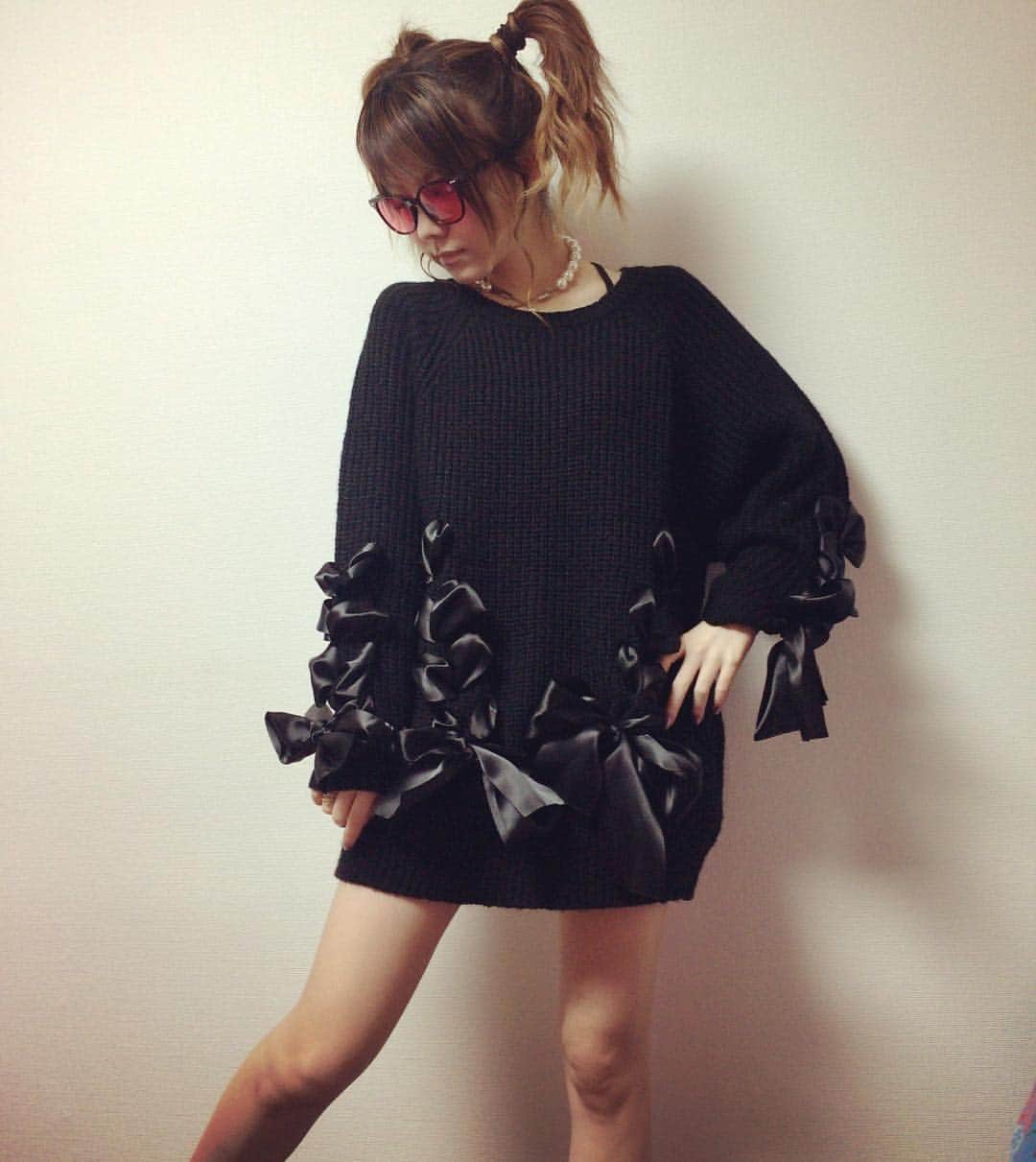 田中れいなさんのインスタグラム写真 - (田中れいなInstagram)「ｺﾒﾝﾄに全身で洋服見たい！ってのがあったけん載せるね♡♡最近のONESPOのワンピースは、れーなの身長でも長すぎん！とゆー奇跡✨❤️✨ . #全身  #ワンピース #田中れいな #152cm #奇跡  @onespoofficial」12月15日 20時55分 - tanakareina.lovendor