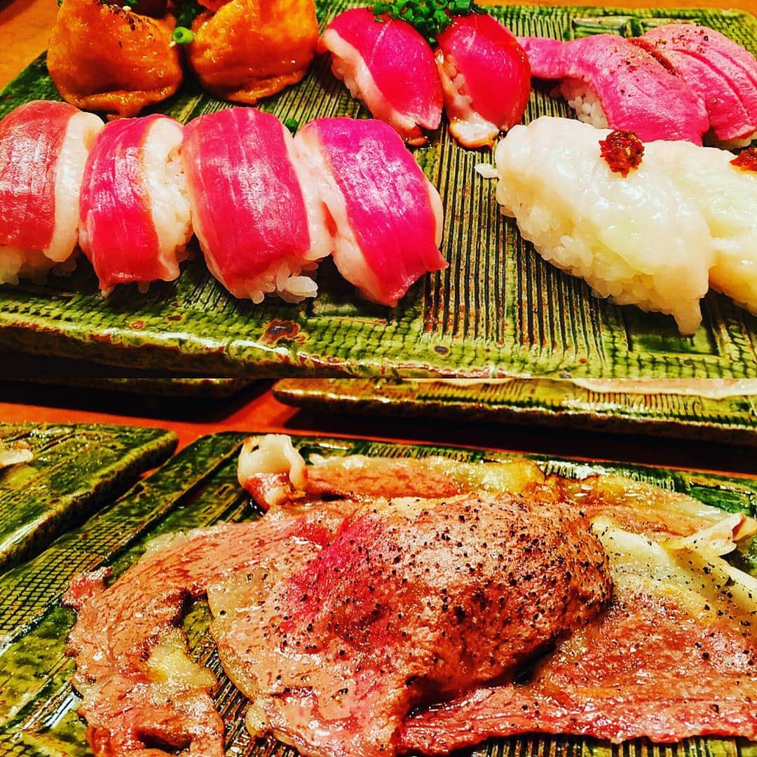 長田拓也さんのインスタグラム写真 - (長田拓也Instagram)「色々話せて楽しかったですよー #町田 #肉寿司 #さしとろ #肉テロ」12月18日 22時44分 - nagataku614