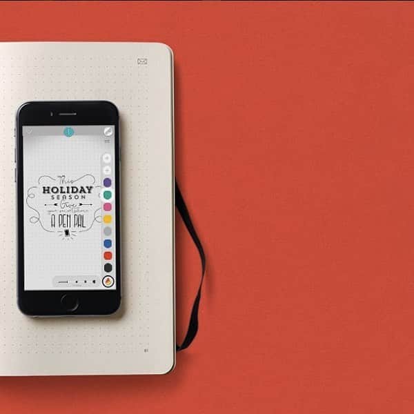 moleskine_jpのインスタグラム：「例えば、絵を描いたりデジタル編集するのが好きなあの人には #モレスキン の新しいクリエイティブツールがぴったりかもしれません。 . #スマートライティングセット #moleskinejp」
