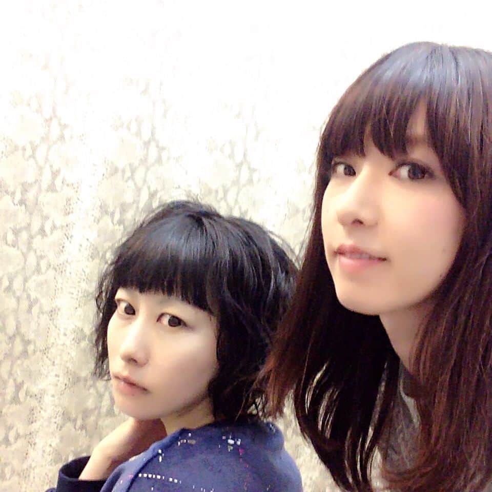 鳥居千春のインスタグラム：「初ツーショット😁  #鳥居みゆき#姉妹#sister#ツーショット#instapic」