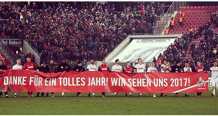 アルチョムス・ルドニェフスのインスタグラム：「Danke Fans!!!!👍👍👍🙏🙏🙏#effzeh #fckoeln」