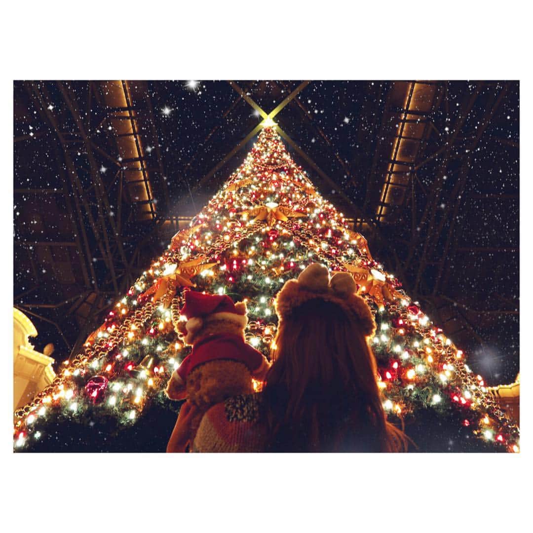 あいにゃんさんのインスタグラム写真 - (あいにゃんInstagram)「メリークリスマスイヴ🎄💕✨ダッフィー(@duffystagram.sb )とシェリーちゃん🐻のラブラブショットをお届け🎅🏻🎁 . 今日がたくさんの人の笑顔が増える日でありますように🍀💕 . #tdl #tokyodisneyland #Disney #Xmas #Christmas #love #happy #duffy #ディズニー #東京ディズニーランド #ダッフィー #クリスマス #クリスマスイヴ #カメラ女子 #カメラ好きな人と繋がりたい」12月24日 0時33分 - ainyan_0302
