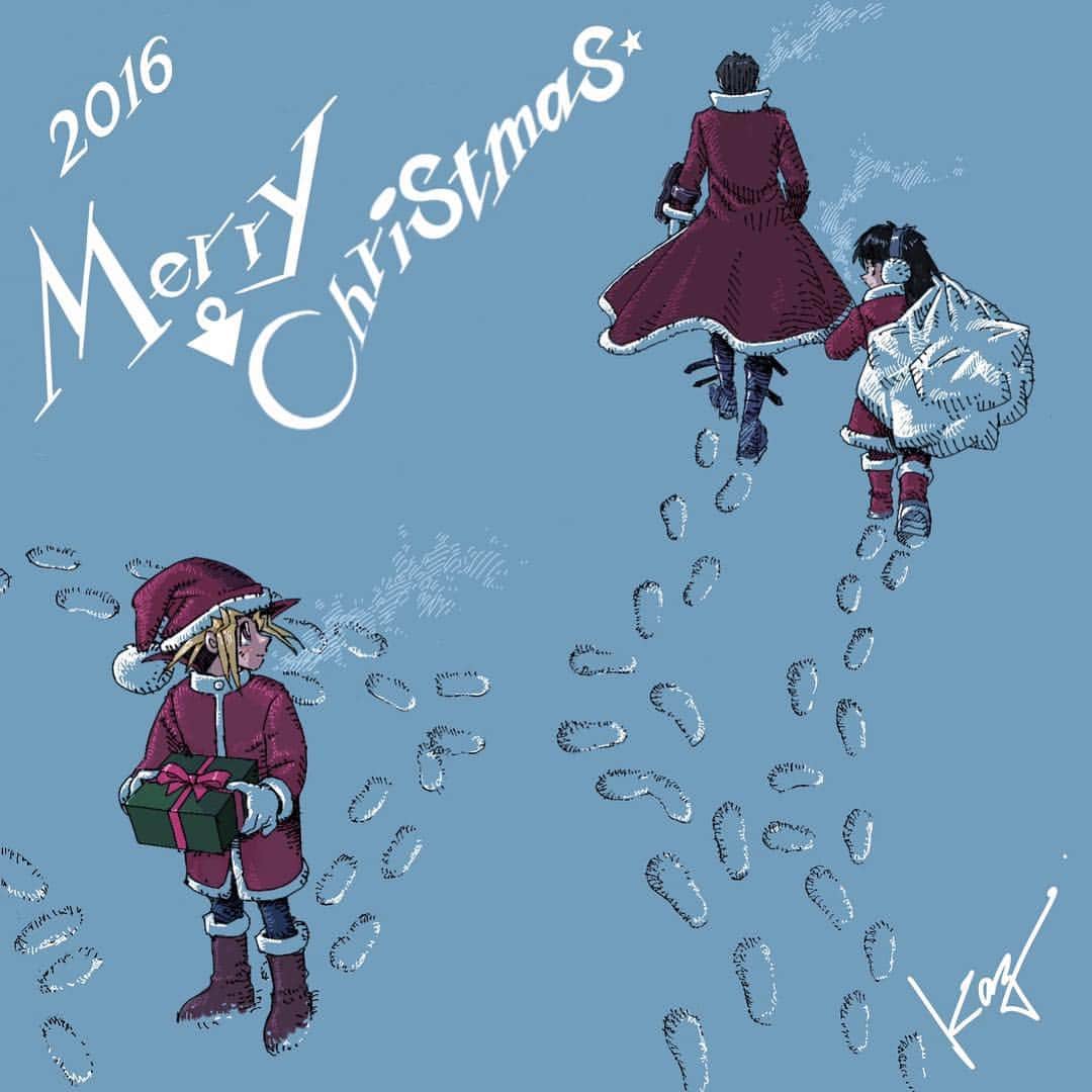 高橋和希のインスタグラム：「今年は20周年を迎えてほんと遊戯王イヤーでした！ ありがとう！みなさん良いクリスマスを〜！！」