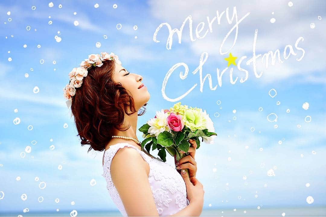 水樹りさのインスタグラム：「MerryX'mas🎄🎅💕 性なる素敵な１日にしてくださいね🎅🎁🎄🎉 #happyholidays #merrychristmas #性なる夜 #朝から #下ネタ」