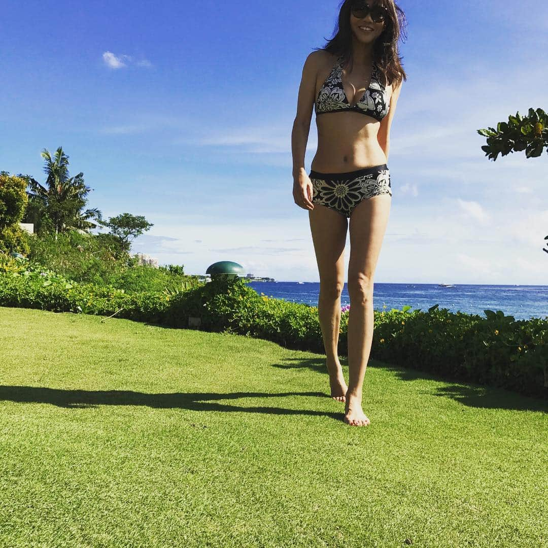 前田典子さんのインスタグラム写真 - (前田典子Instagram)「#だって海だもん#水着👙#バカンスは#cebu#セブ島」12月29日 21時46分 - maenorichang