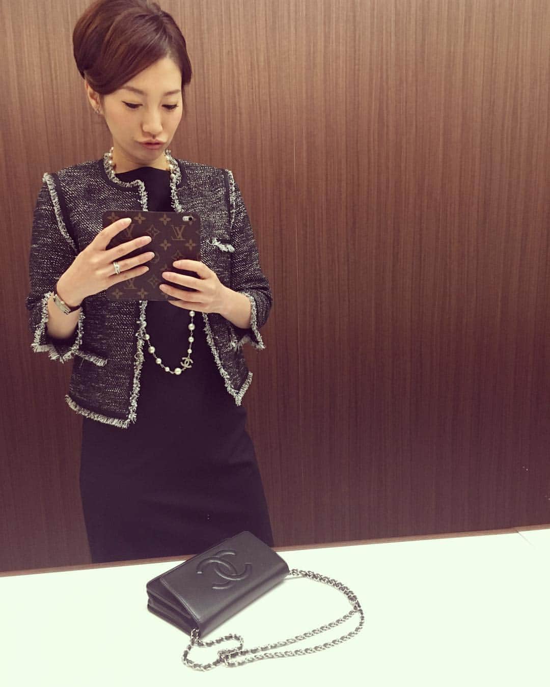 加織のインスタグラム：「今日は素敵なpartyでした❤️✨ ありがとうございました😊」