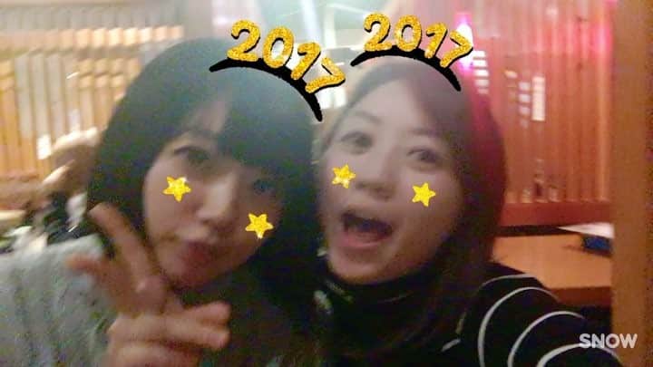 跡部みぅのインスタグラム：「私はすでに酔っ払ってたこの時💚💖 #きゅんみぅ」